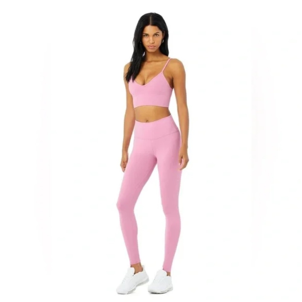 ALO Parisian Pink leggings & bralette
